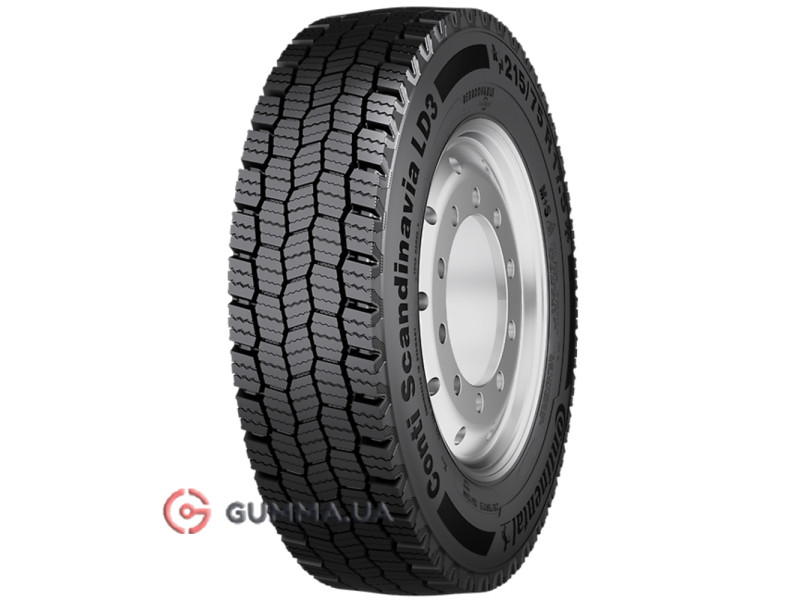 Всесезонная шина Continental  Conti Scandinavia LD3 215/75 R17.5 126/124M PR12