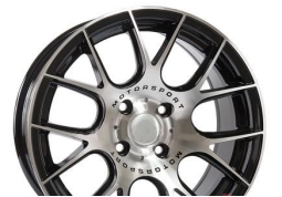Replica Peugeot JT-1320 7x16 4x108 ET20 DIA65.1 BMF