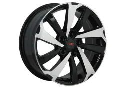 Replica LegeArtis LX525 7x17 5x114.3 ET35 DIA60.1 BKF