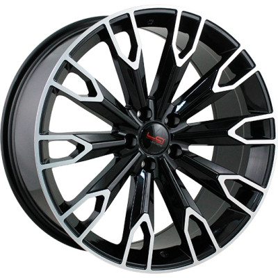 Replica LegeArtis Audi A118 9x20 5x112 ET33 DIA66.6 BKF