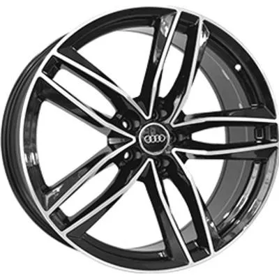 Replica Audi A5228 9x21 5x112 ET30 DIA66.6 BKF