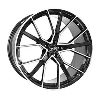 Replica Audi A970 10x21 5x112 ET21 DIA66.5 Black