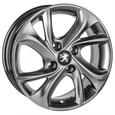 Replica Peugeot PG4007 6x15 4x108 ET23 DIA65.1 Hyper black