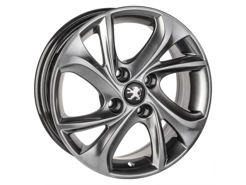 Литые диски Replica Peugeot PG4007 6x15 4x108 ET23 DIA65.1 Hyper black