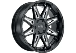 Black Rhino Rush 9.5x20 5x150 ET12 DIA110.1 GBW/MS