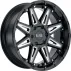 Black Rhino Rush 9.5x20 5x150 ET12 DIA110.1 GBW/MS