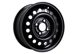 Skov Chevrolet Aveo 5.5x14 4x100 ET45 DIA56.6 Black