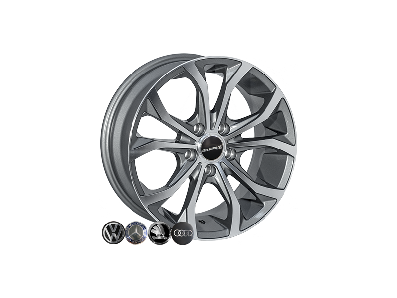 Replica Audi JH-00161 GP R16 W7.0 PCD5x112 ET35 DIA66.6