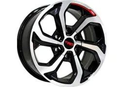 Replica Toyota TY1484TRD 7.5x17 6x139.7 ET30 DIA106.1 BKF