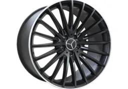 Replica Mercedes MR490 10x21 5x112 ET46 DIA66.6 MBL