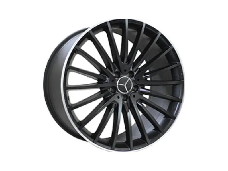 Replica Mercedes MR490 10x21 5x112 ET46 DIA66.6 MBL