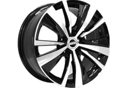 Replica Nissan NS3065 7.5x17 5x114.3 ET45 DIA66.1 BKF