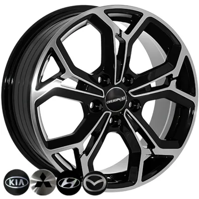 ZF FE190 7x17 5x114.3 ET48.5 DIA67.1 BMF