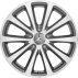 Mercedes OEM A2134011300 7.5x17 5x112 ET40 DIA66.6 S
