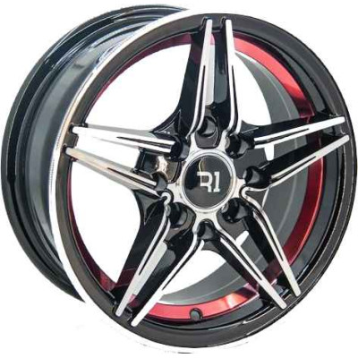 GT 1281 6x14 4x100 ET30 DIA67.1 BM+Red