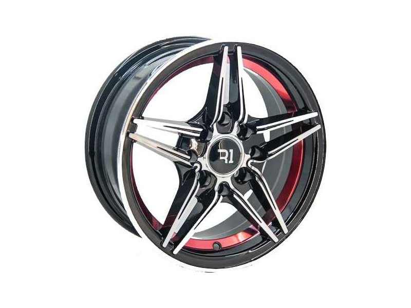 GT 1281 6x14 4x100 ET30 DIA67.1 BM+Red