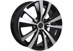 Replica LegeArtis NS545 7x17 5x114.3 ET40 DIA66.1 BKF