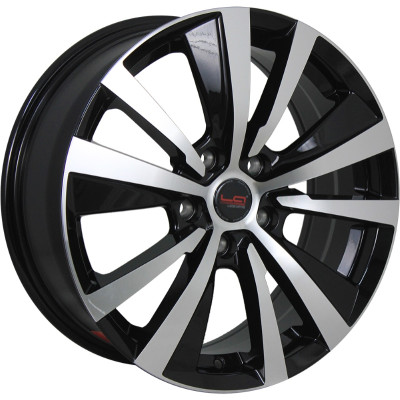 Replica LegeArtis NS545 7x17 5x114.3 ET40 DIA66.1 BKF