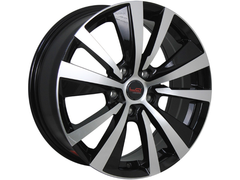 Replica LegeArtis NS545 7x17 5x114.3 ET40 DIA66.1 BKF