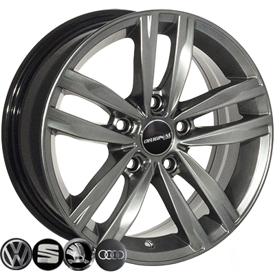 Replica Audi 5037 HB R15 W6.5 PCD5х100 ET35 DIA57.1