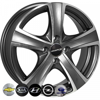 Replica Chevrolet 9504 MK-P R15 W6.0 PCD4x100 ET44 DIA56.6