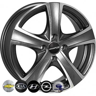 Replica Chevrolet 9504 MK-P R14 W5.5 PCD4x100 ET44 DIA56.6