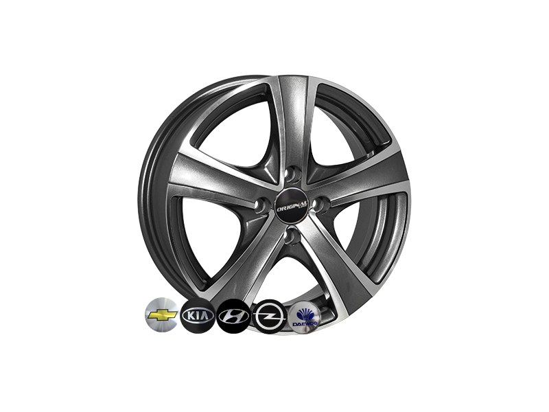 Replica Chevrolet 9504 MK-P R15 W6.0 PCD4x100 ET44 DIA56.6