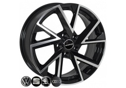 Replica Audi BK5804 BP R17 W7.0 PCD5x112 ET45 DIA57.1