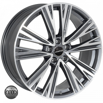 Replica Audi JH-LB0171 GMF R20 W8.5 PCD5x112 ET42 DIA66.6