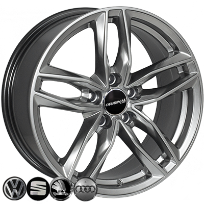 Replica Audi BK690 HB R17 W7.5 PCD5x112 ET38 DIA66.6