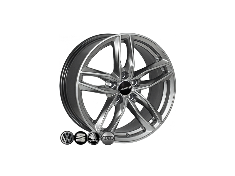 Replica Audi BK690 HB R17 W7.5 PCD5x112 ET38 DIA66.6