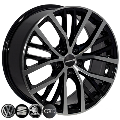 Replica Audi BK952 BP R18 W8.0 PCD5x112 ET42 DIA57.1