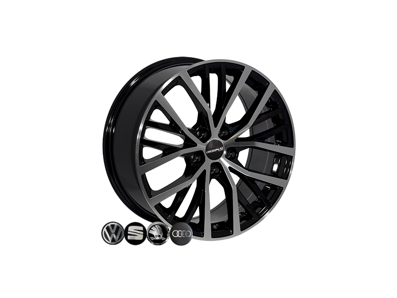 Replica Audi BK952 BP R18 W8.0 PCD5x112 ET42 DIA57.1