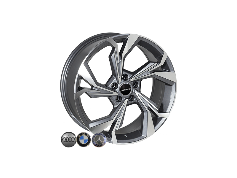 Replica Audi BK5893 GP R19 W8.0 PCD5x112 ET35 DIA66.6