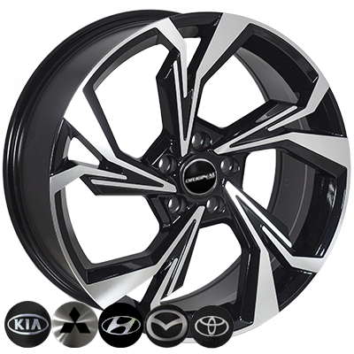 Replica Mazda BK5893 BP R19 W8.0 PCD5x114.3 ET45 DIA67.1