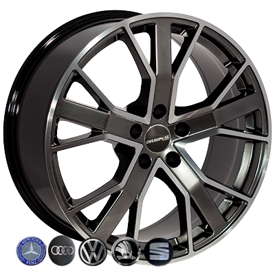 Replica Audi FE141 HBMF R19 W8.5 PCD5x112 ET28 DIA66.6