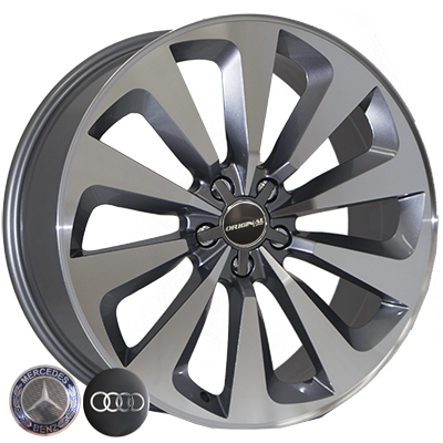Replica Audi M248 MG R20 W8.5 PCD5x112 ET35 DIA66.6