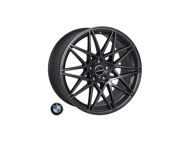 Replica BMW JH-A1357 MattBlack R20 W9.5 PCD5x120 ET35 DIA72.6