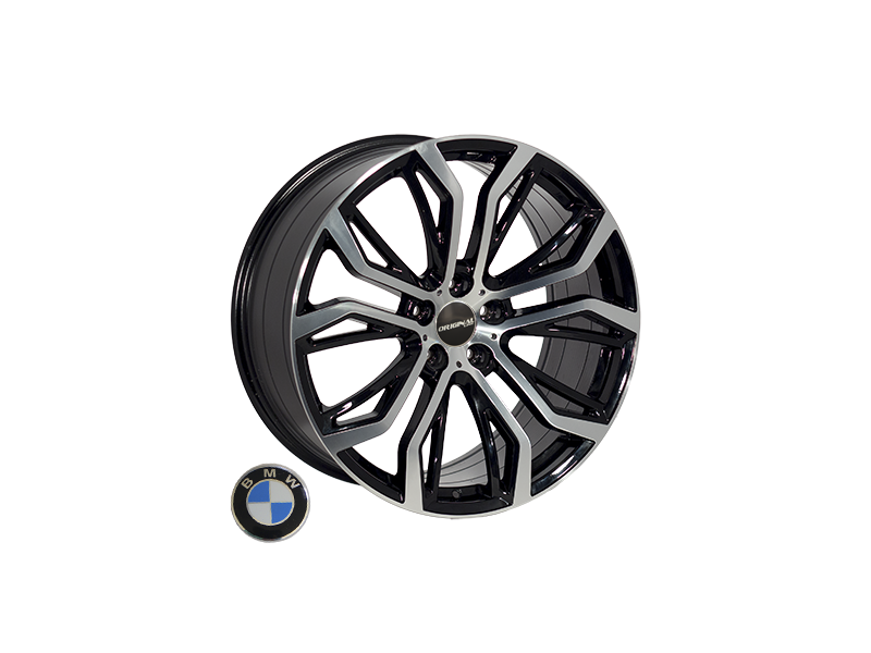 Replica BMW FR528 BKF R21 W10.0 PCD5x120 ET40 DIA74.1