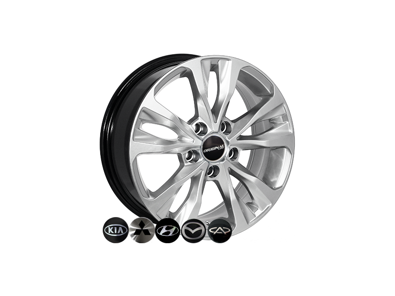 Replica Chery BK5212 HS R16 W6.5 PCD5x108 ET37 DIA65.1