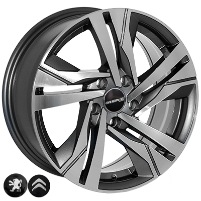 Replica Citroën BK5543 GP R16 W7.0 PCD5x108 ET45 DIA65.1