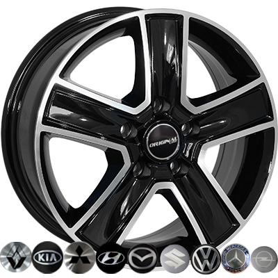 Replica Mazda BK473 BP R16 W6.5 PCD5x114.3 ET45 DIA67.1