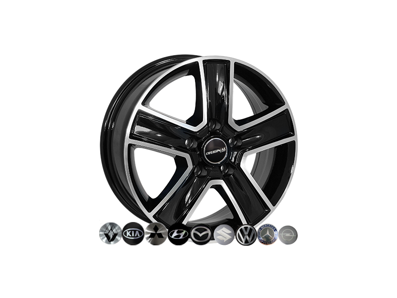 Replica Mazda BK473 BP R16 W6.5 PCD5x114.3 ET45 DIA67.1