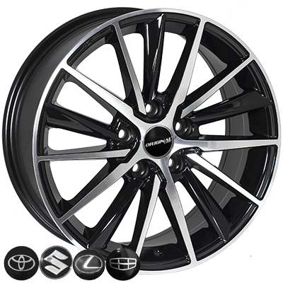 Replica Geely BK5809 BP R17 W7.0 PCD5x114.3 ET40 DIA60.1