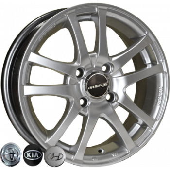 Replica Kia 450 HS R15 W6.0 PCD4x100 ET43 DIA54.1