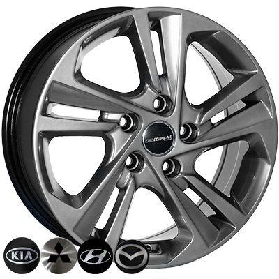 Replica Mazda BK5210 HB R16 W6.5 PCD5x114.3 ET45 DIA67.1