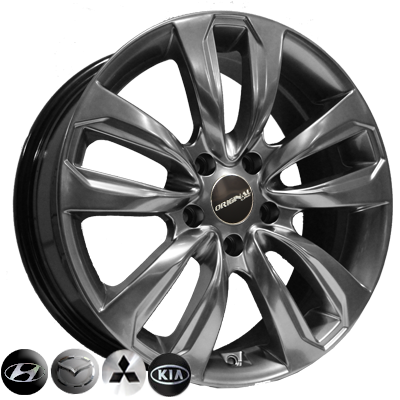 Replica Mazda D002 HB R17 W7.0 PCD5x114.3 ET40 DIA67.1
