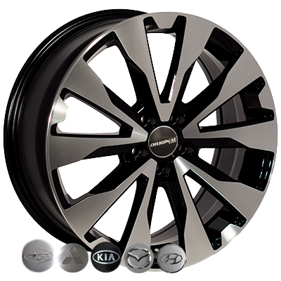 Replica Subaru 7727 BP R18 W7.0 PCD5x100 ET48 DIA56.1