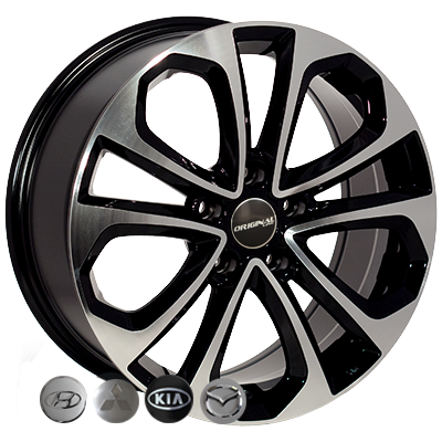 Replica Mazda 7688 BP R17 W7.5 PCD5x114.3 ET50 DIA67.1