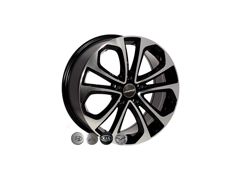 Replica Mazda 7688 BP R17 W7.5 PCD5x114.3 ET50 DIA67.1